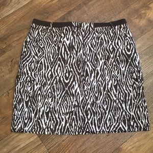 Cute Chico’s print skirt